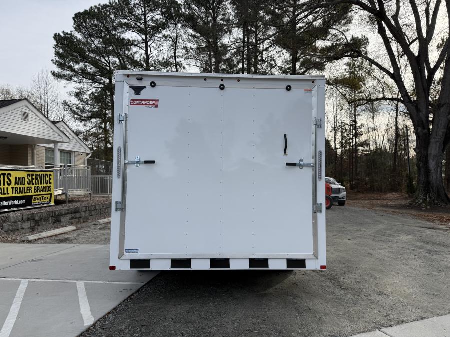 8.5'X16' V NOSE ENCLOSED STD RAMP DOOR 10K BY CARRY ON Image 3