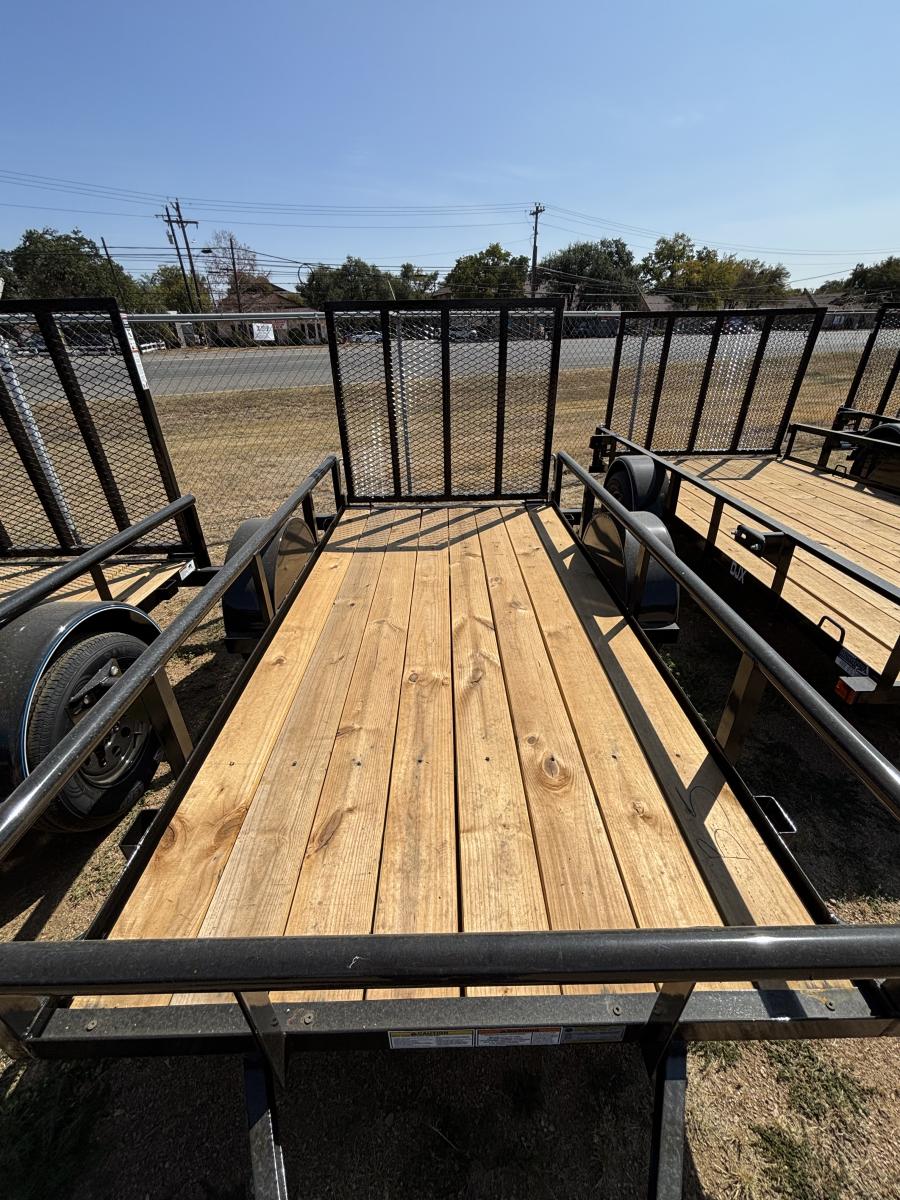 60×10 single axle utility trailer by Top Hat Image 1