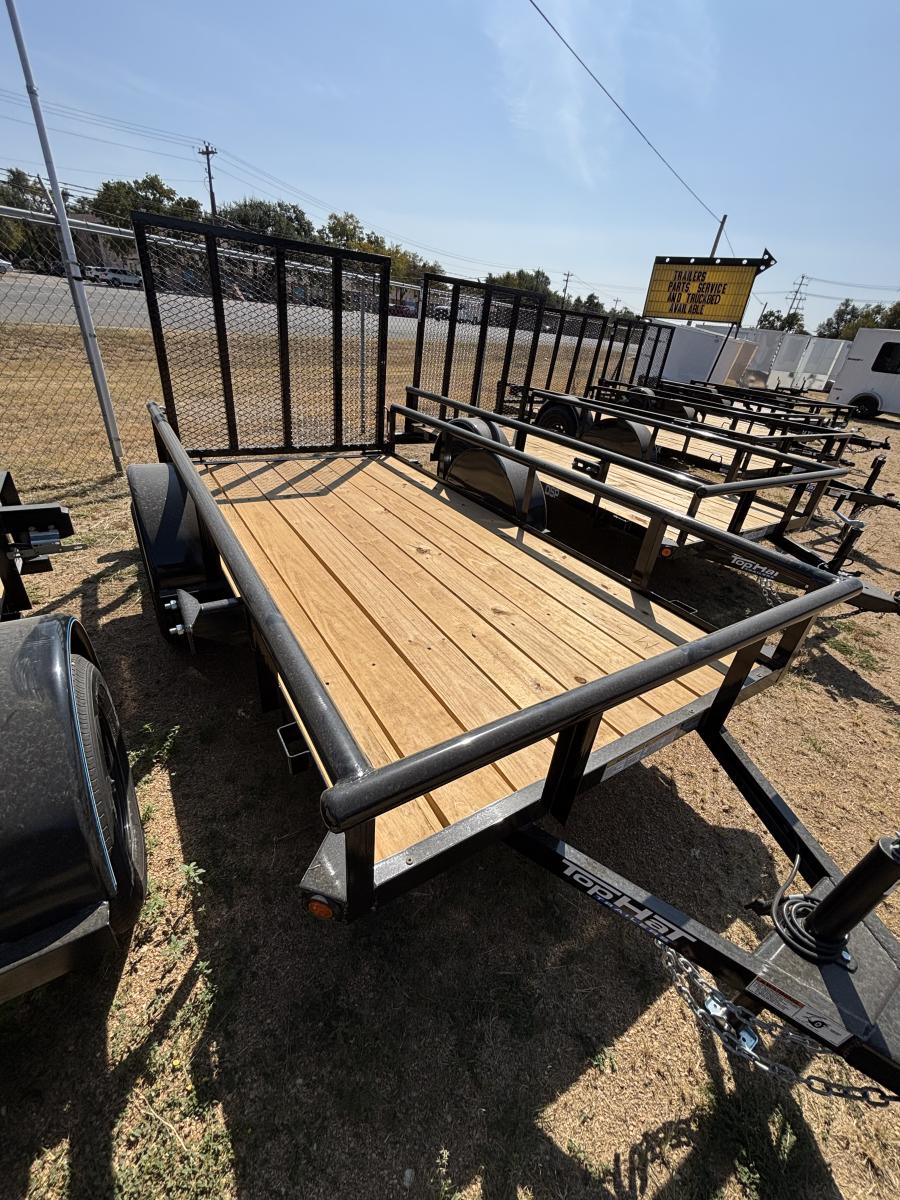 6×10 single axle utility trailer by Top Hat Image 1