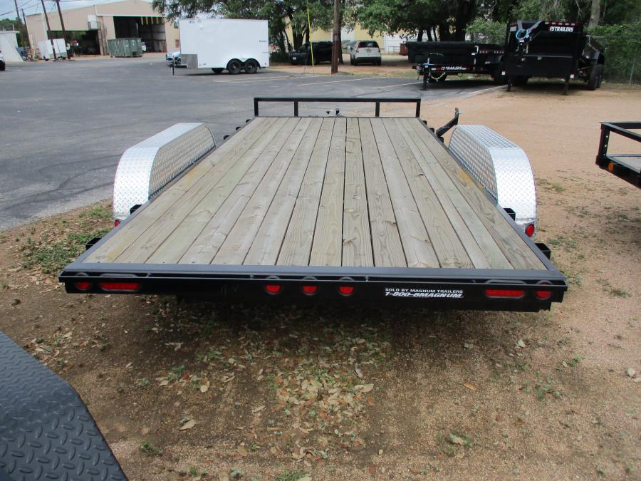 PJ C4, Car Hauler, 16' x 83", 7K, Spare Mount Image 2