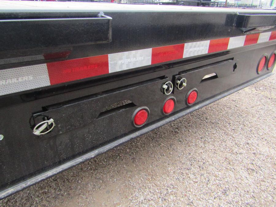 PJ TRAILERS F8J2 PJ20X102, EB2, SM, SIR, 8DR, S STEPS, LID/TONG, BLACK Image 2