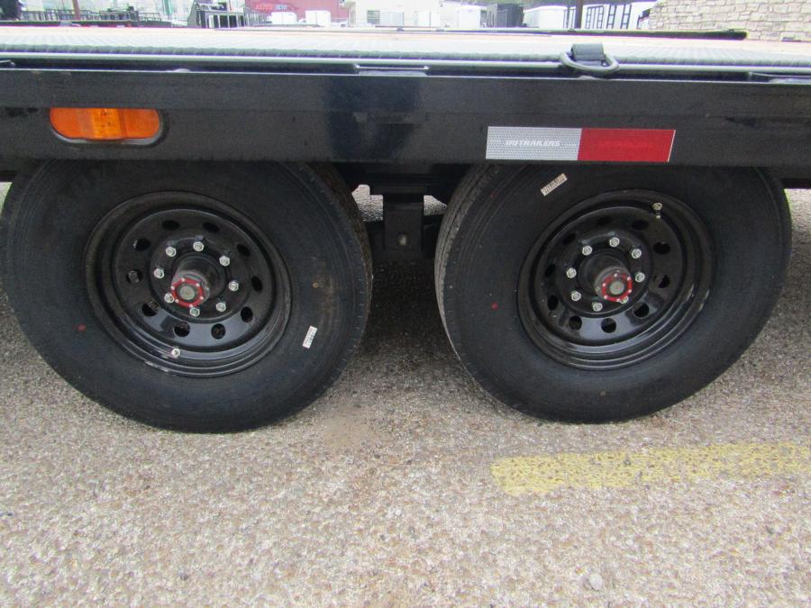 PJ TRAILERS F8J2 PJ20X102, EB2, SM, SIR, 8DR, S STEPS, LID/TONG, BLACK Image 6