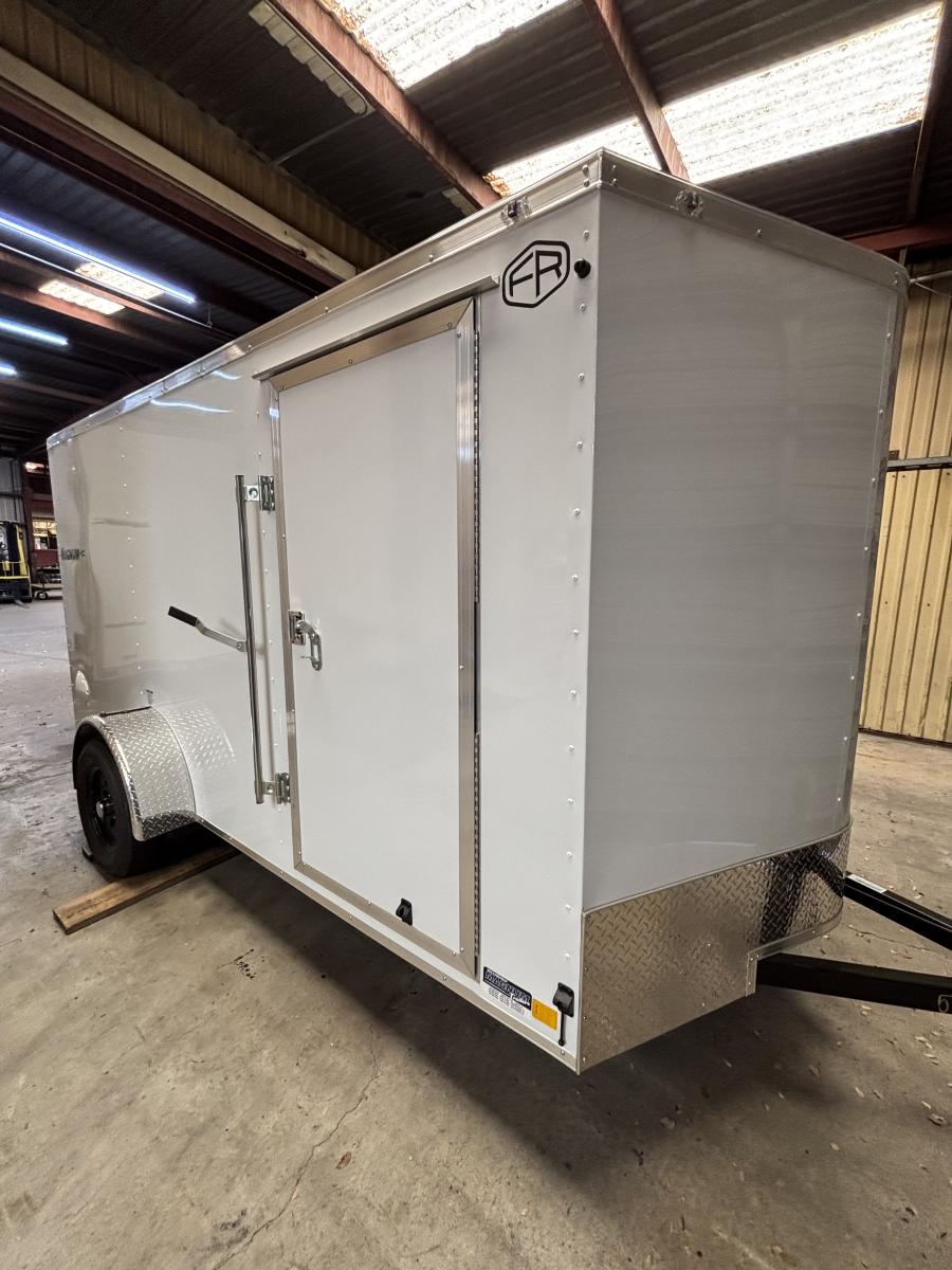 6x12 single axle enclosed cargo trailer by Continental Cargo Image 0