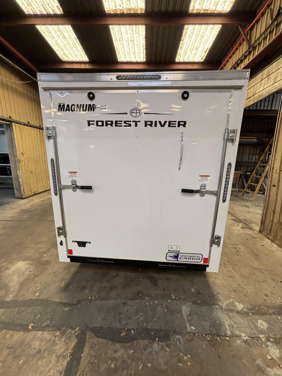 6x12 single axle enclosed cargo trailer by Continental Cargo Image 2