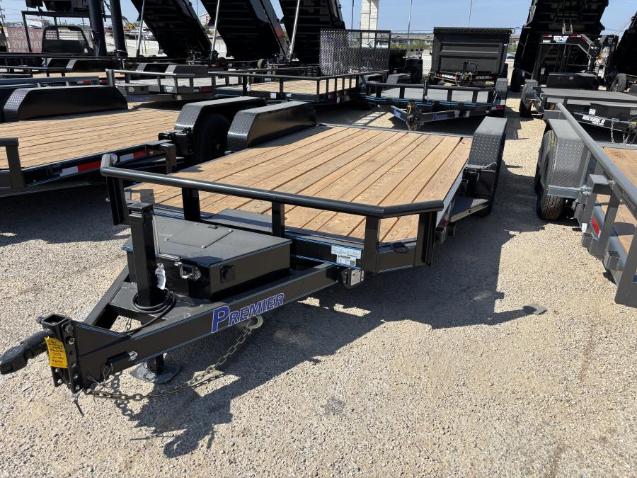 83″x16′ tilt car hauler trailer by Bellwether Image 0