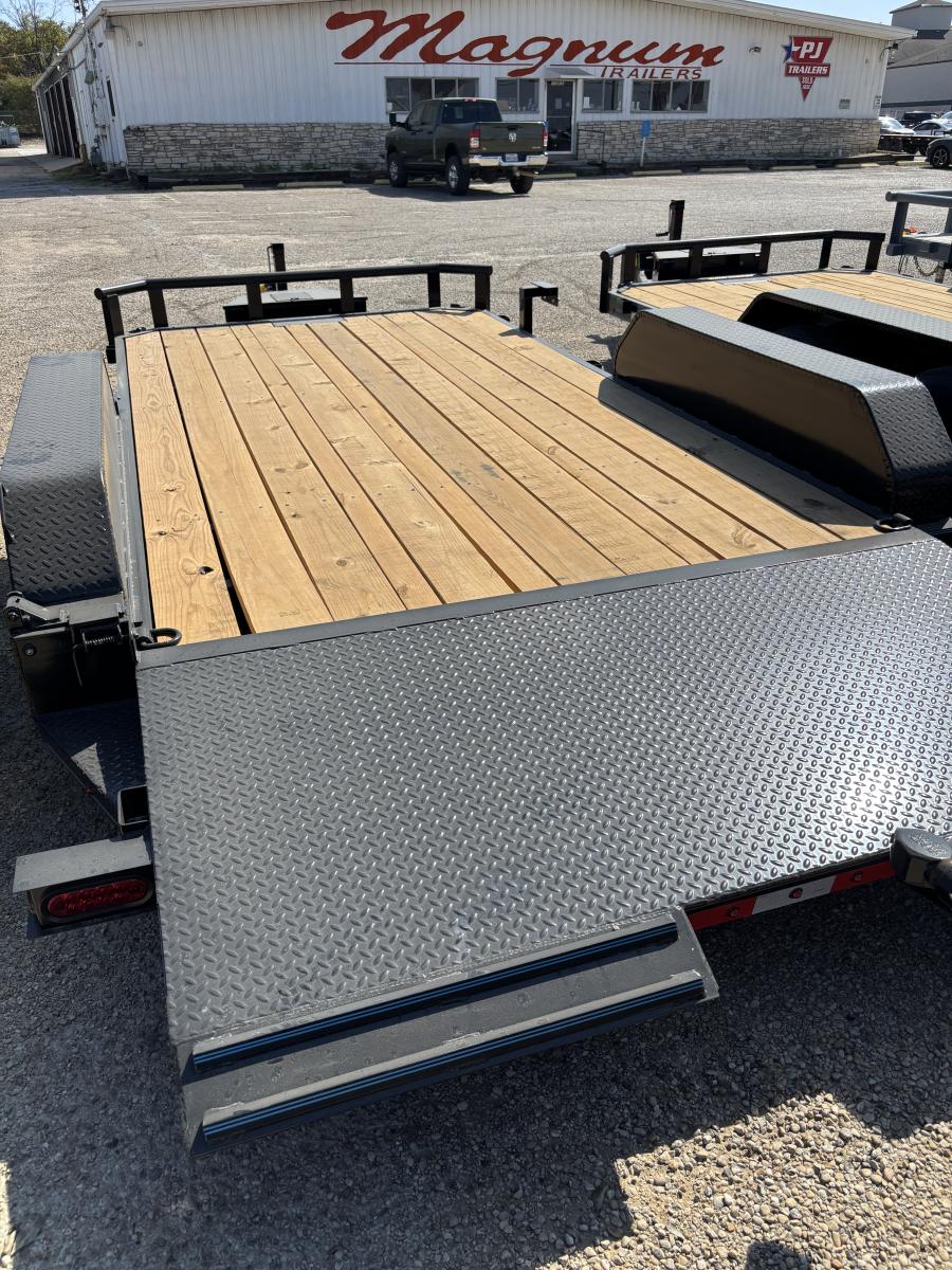 83″x16′ tilt car hauler trailer by Bellwether Image 1