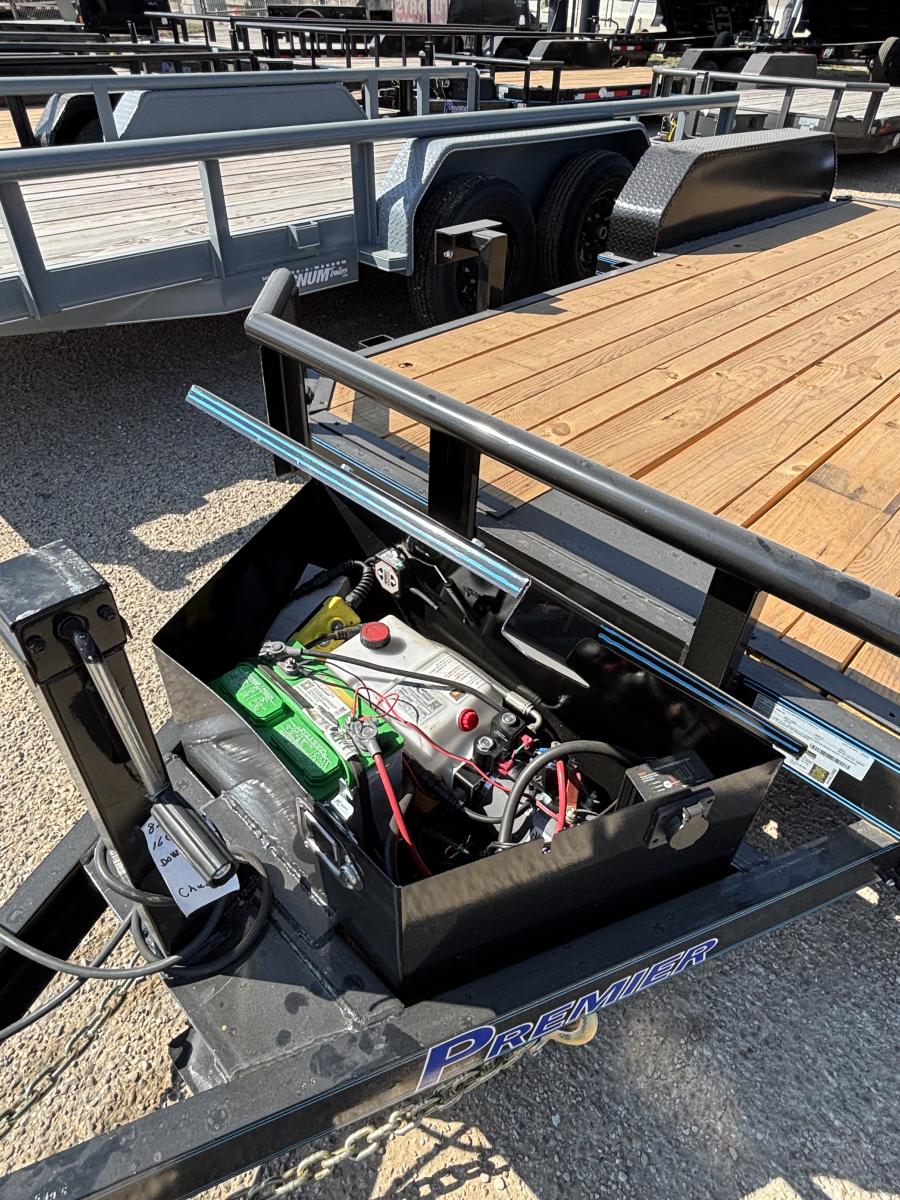 83″x16′ tilt car hauler trailer by Bellwether Image 1