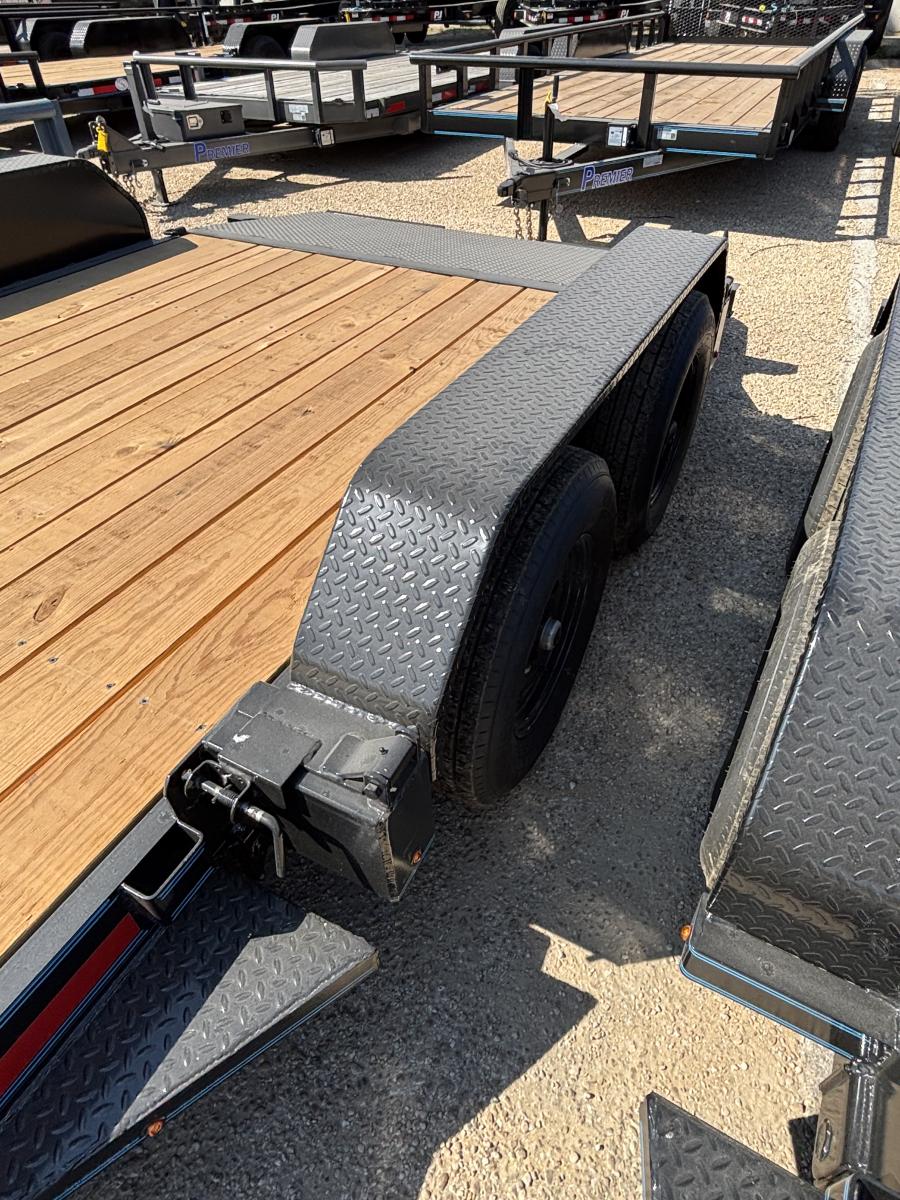 83″x16′ tilt car hauler trailer by Bellwether Image 3