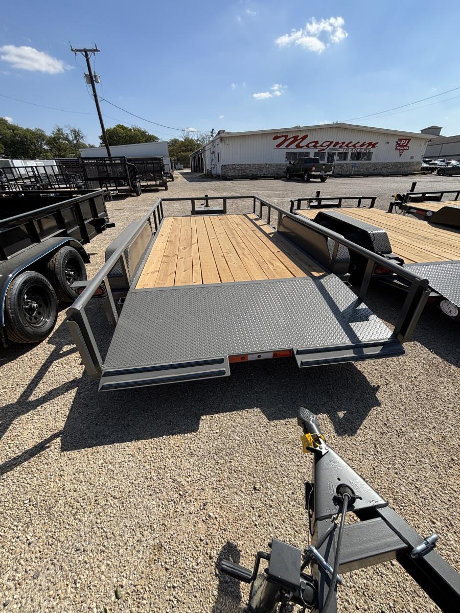 83"x16' tilt utility trailer by Bellwether Image 1