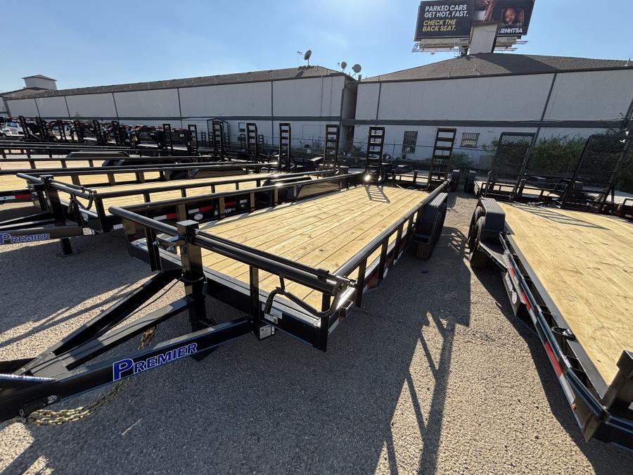 83"x20' 14K GVWR tandem axle equipment trailer by Bellwether Image 0