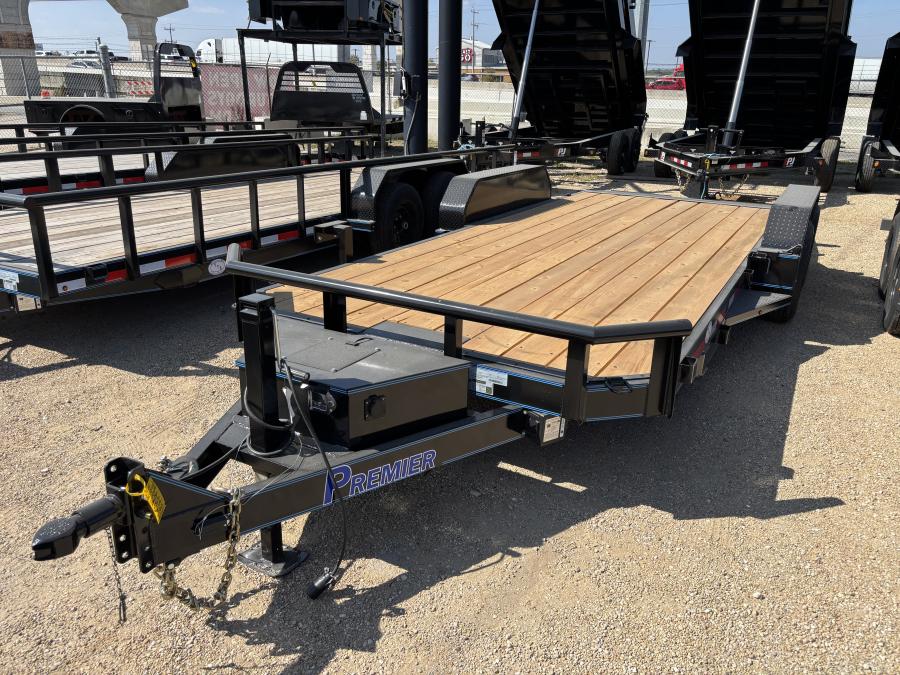 83″x20′ tilt car hauler trailer by Bellwether Image 0