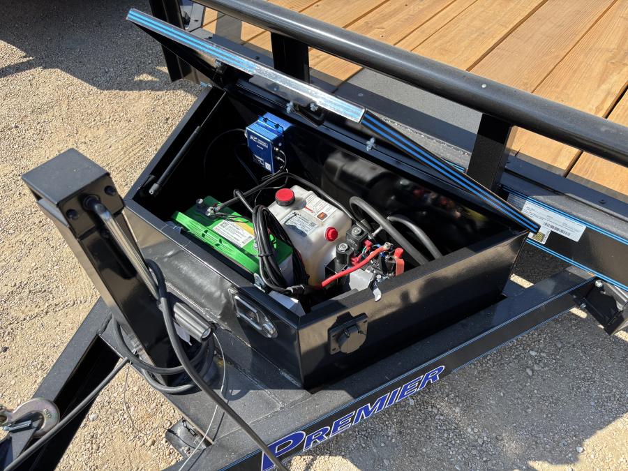 83″x20′ tilt car hauler trailer by Bellwether Image 1