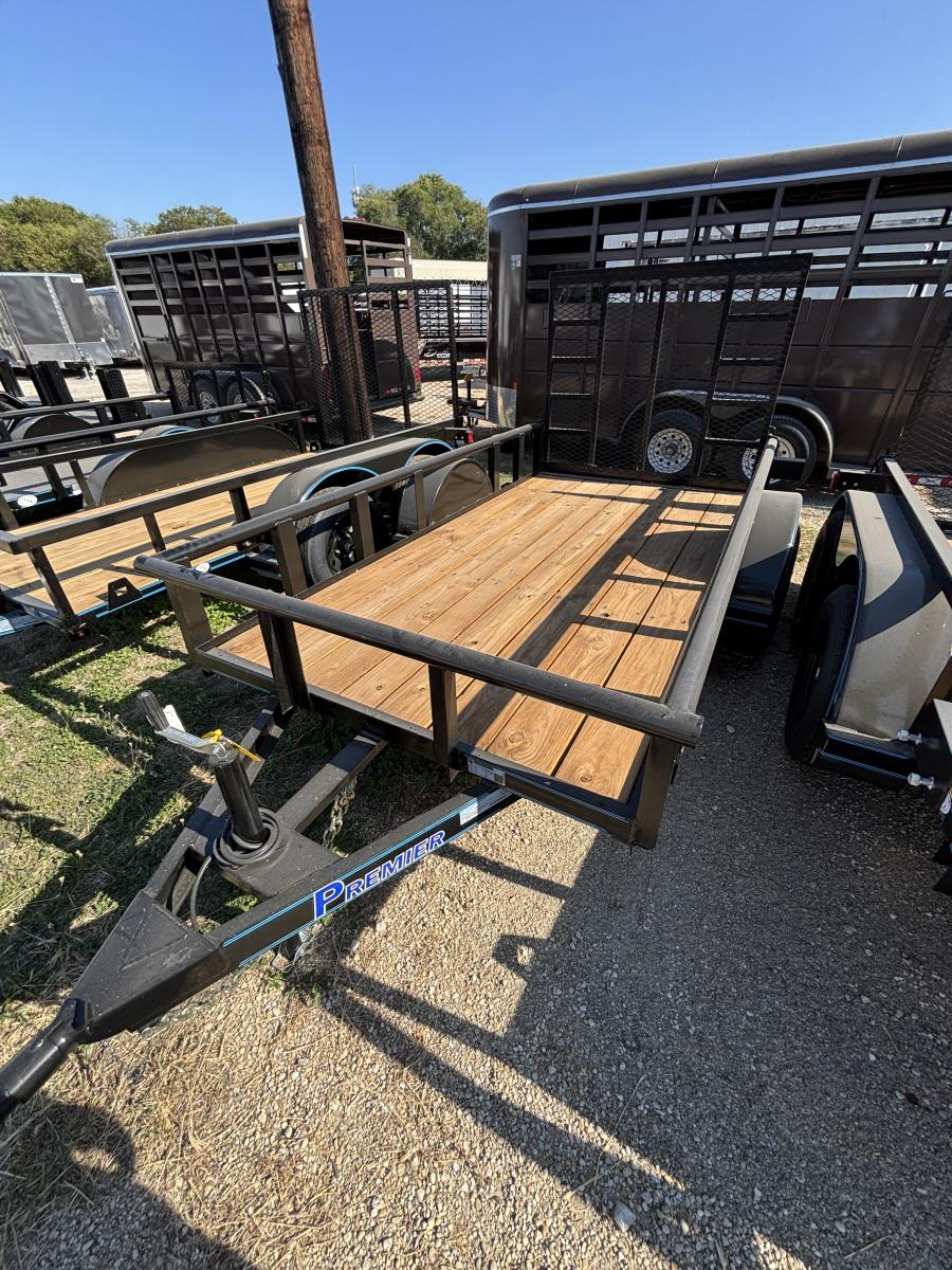 5X10 single axle utility trailer by Bellwether Image 0