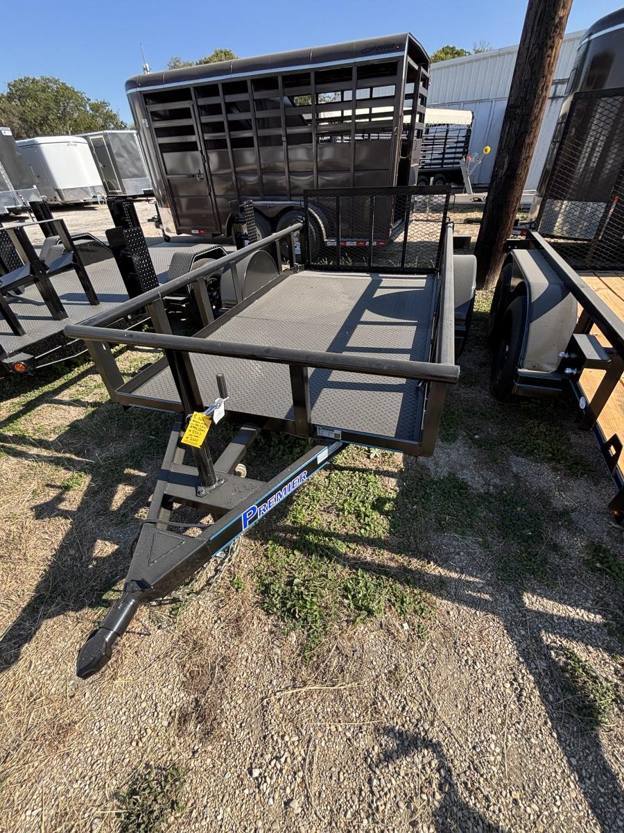 5×10 single axle utility trailer by Bellwether Image 0