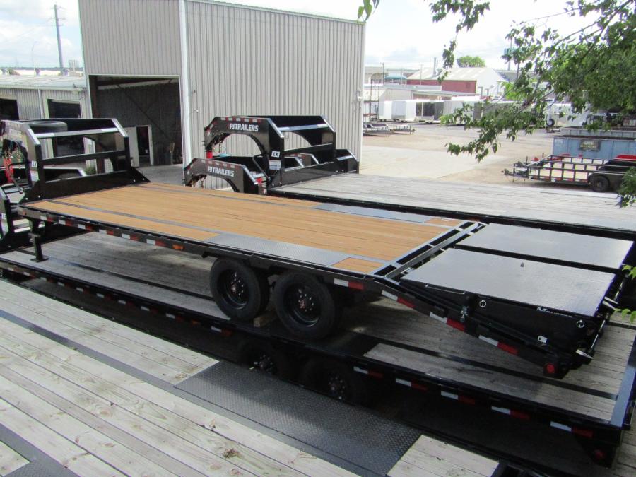 PJ LS, Gooseneck, 25' x 108", 17.5k, Dovetail Image 1