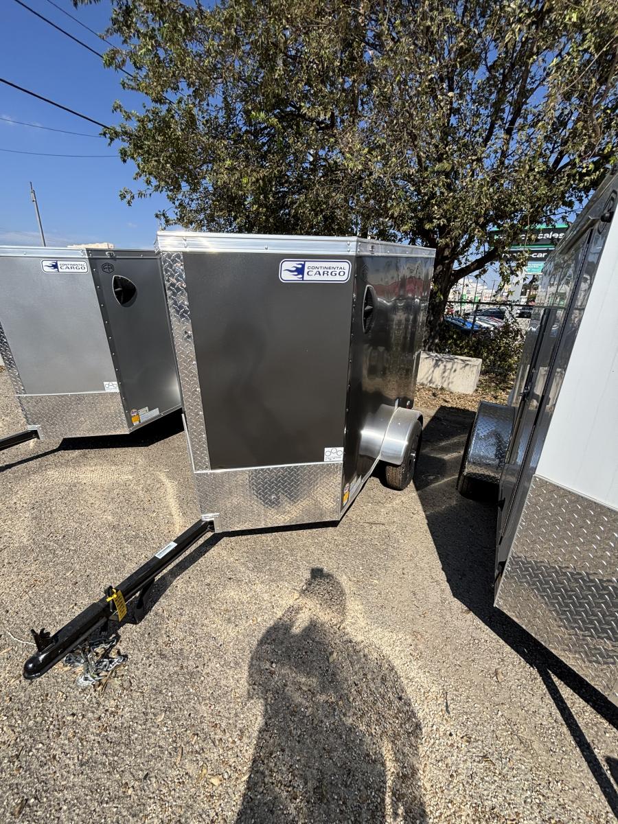 4X6 single axle enclosed cargo trailer by Continental Cargo Image 0