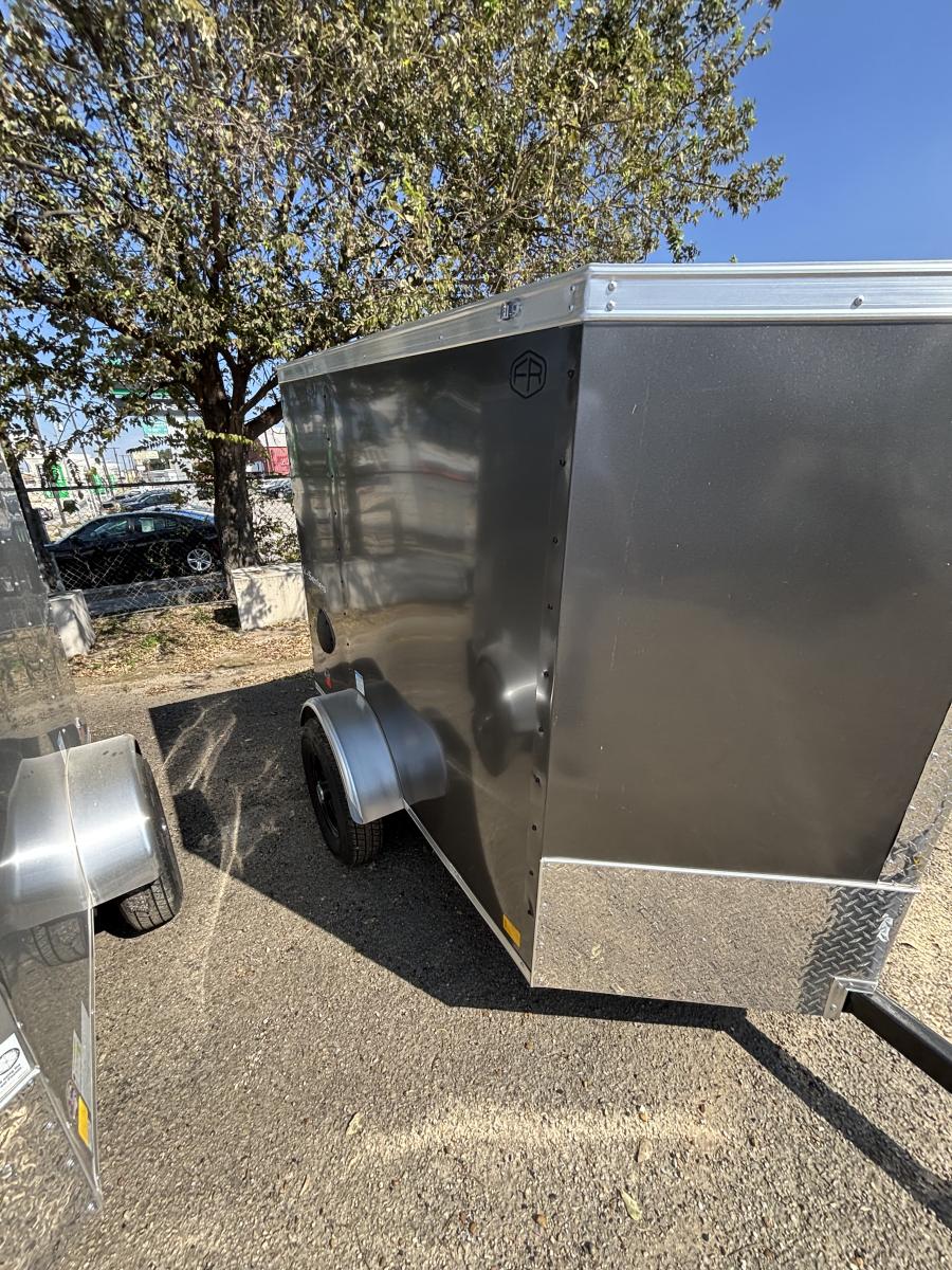 4X6 single axle enclosed cargo trailer by Continental Cargo Image 1