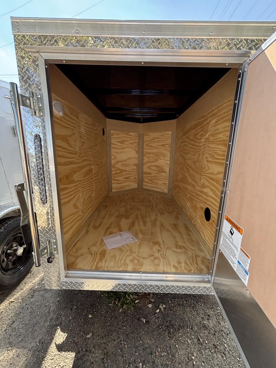 4X6 single axle enclosed cargo trailer by Continental Cargo Image 3