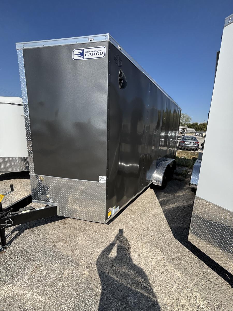 7x16 tandem axle enclosed cargo trailer by Continental Cargo Image 0
