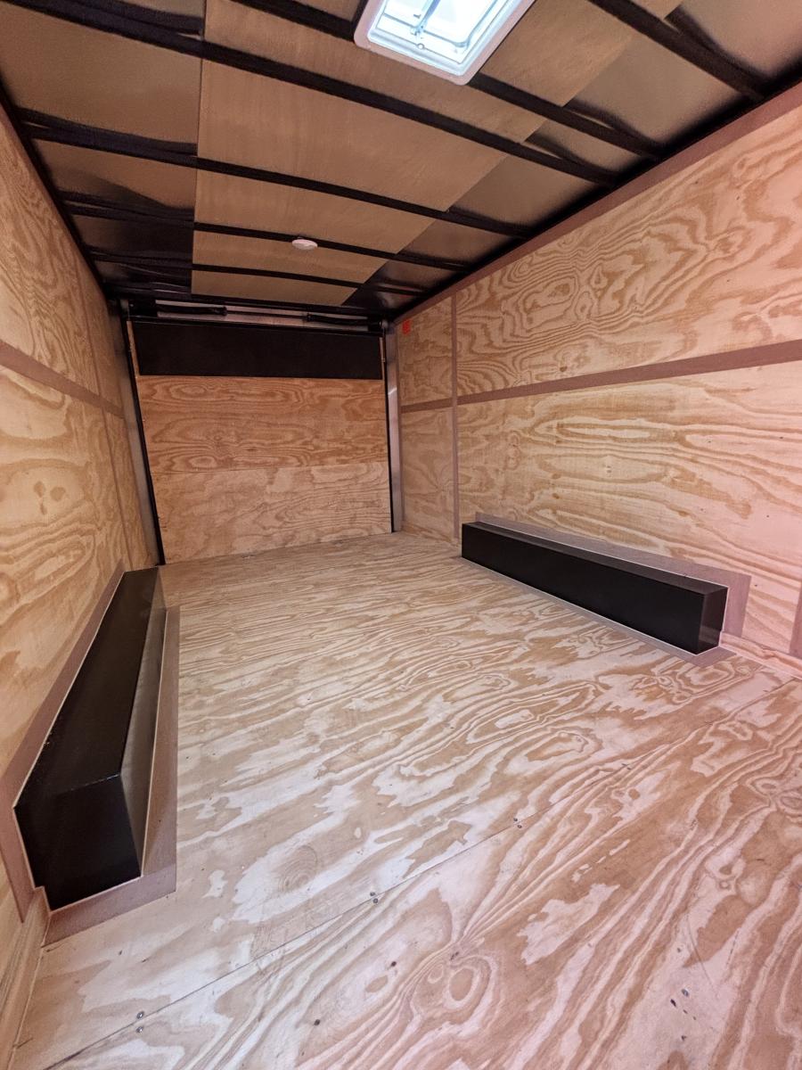 8.5x20 tandem axle enclosed cargo trailer by Continental Cargo Image 4