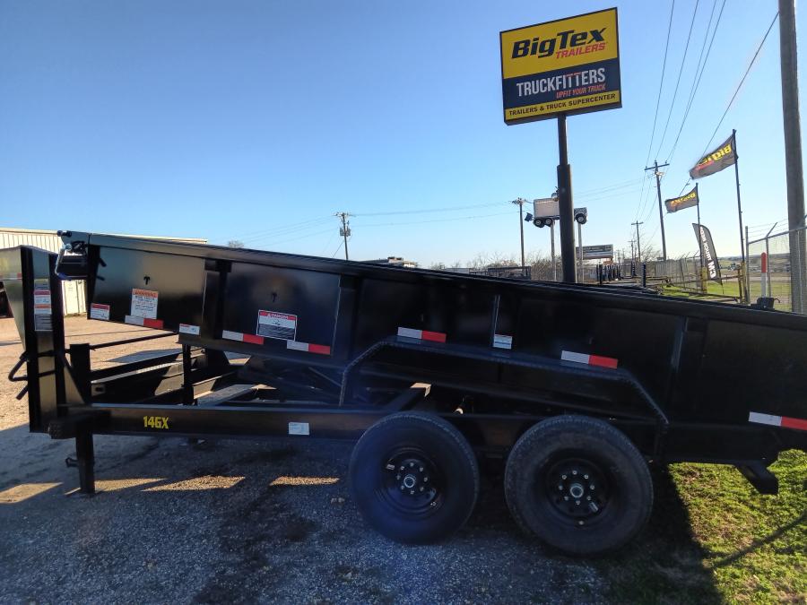 Big Tex 14GX, Dump, 83" x 14', 15.9K, 4' Sides Image 0