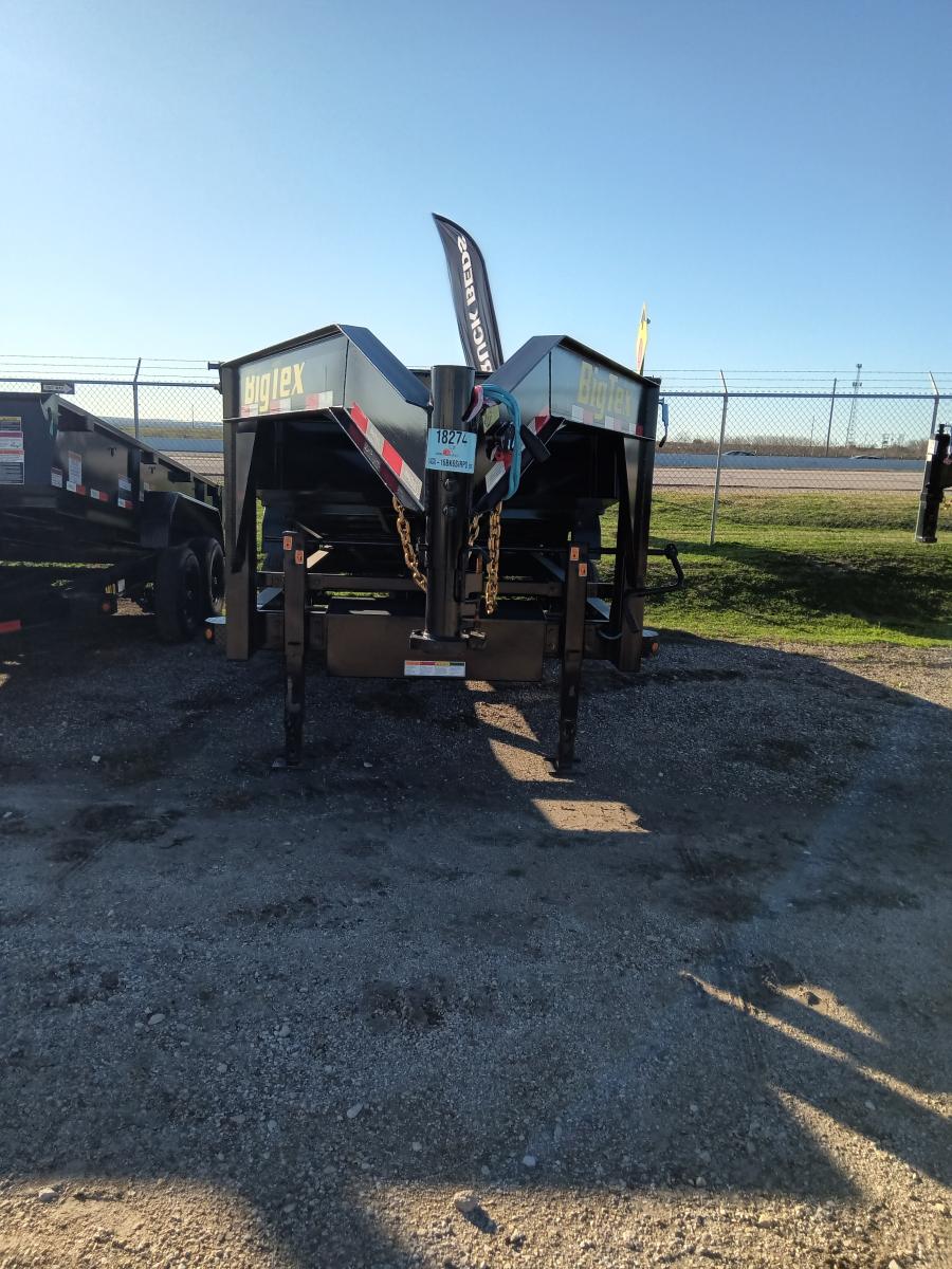 Big Tex 14GX, Dump, 83" x 14', 15.9K, 4' Sides Image 1