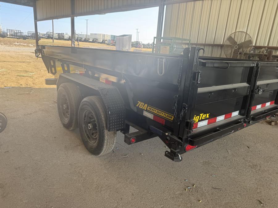 Big Tex 14TD 15.4K HD TELESCOPIC DUMP 83"x1 6SIR, BLACK Image 0