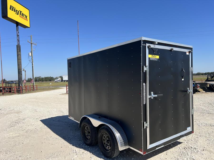 6X12 V NOSE ENCLOSED STD RAMP DOOR 7K BY CARRY ON Image 4