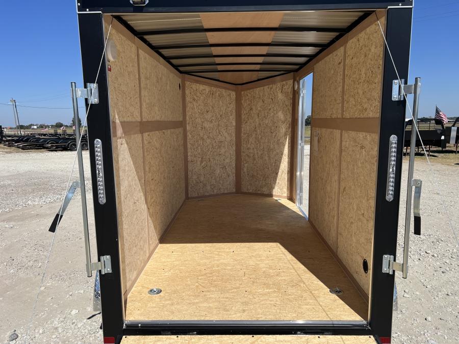 6X12 V NOSE ENCLOSED STD RAMP DOOR 7K BY CARRY ON Image 5