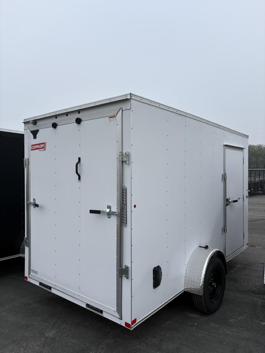 6X12 6X12 V NOSE ENCLOSED STD RAMP DOOR 7K BY CARRY ON Image 1