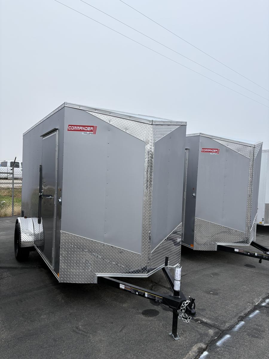 6X12 6X12 V NOSE ENCLOSED STD RAMP DOOR 7K BY CARRY ON Image 0