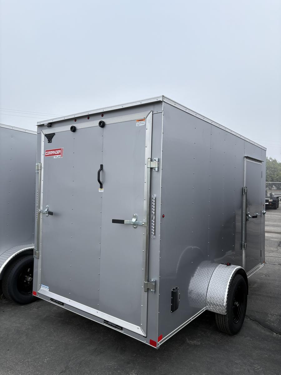 6X12 6X12 V NOSE ENCLOSED STD RAMP DOOR 7K BY CARRY ON Image 1