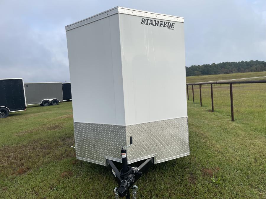 STAS STALL 6X12 TA WHITE RD STD 7H Image 1