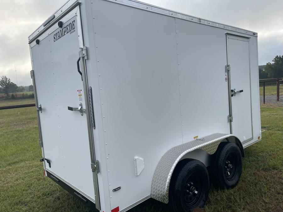 STAS STALL 6X12 TA WHITE RD STD 7H Image 3