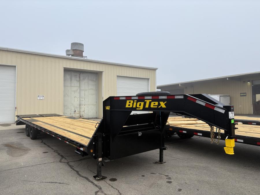 Big Tex 14GN, Gooseneck, 102" x 30', 15.9K, Dovetail, Mega Ramps Image 0