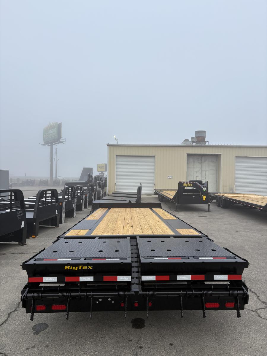Big Tex 14PH, Pintle, 102" x 20', 15.9K, Dovetail, Mega Ramps Image 1