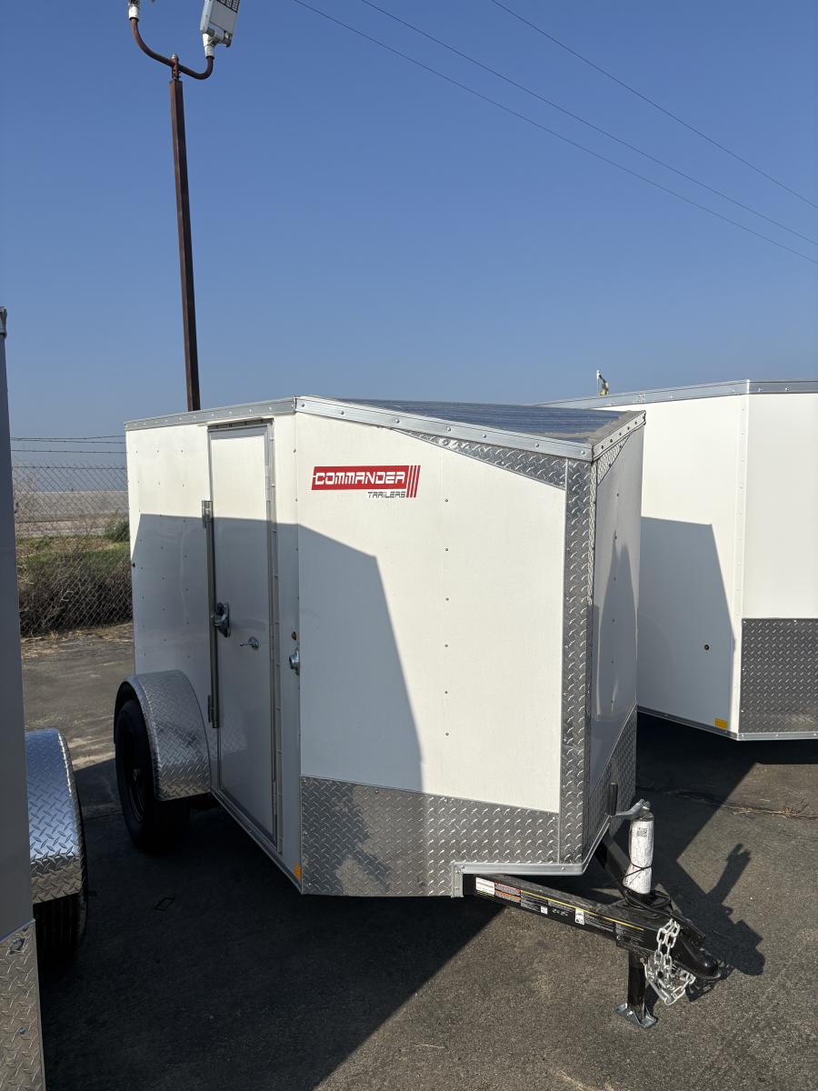 5X8C 5X8 V NOSE ENCLOSED STD RAMP DOOR 3K BY CARRY ON Image 0