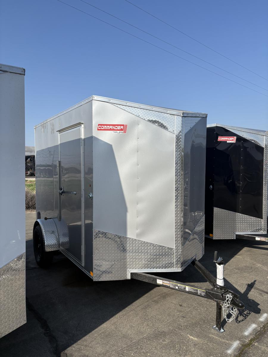 6X10 6X10 V NOSE ENCLOSED STD RAMP DOOR 3K BY CARRY ON Image 0