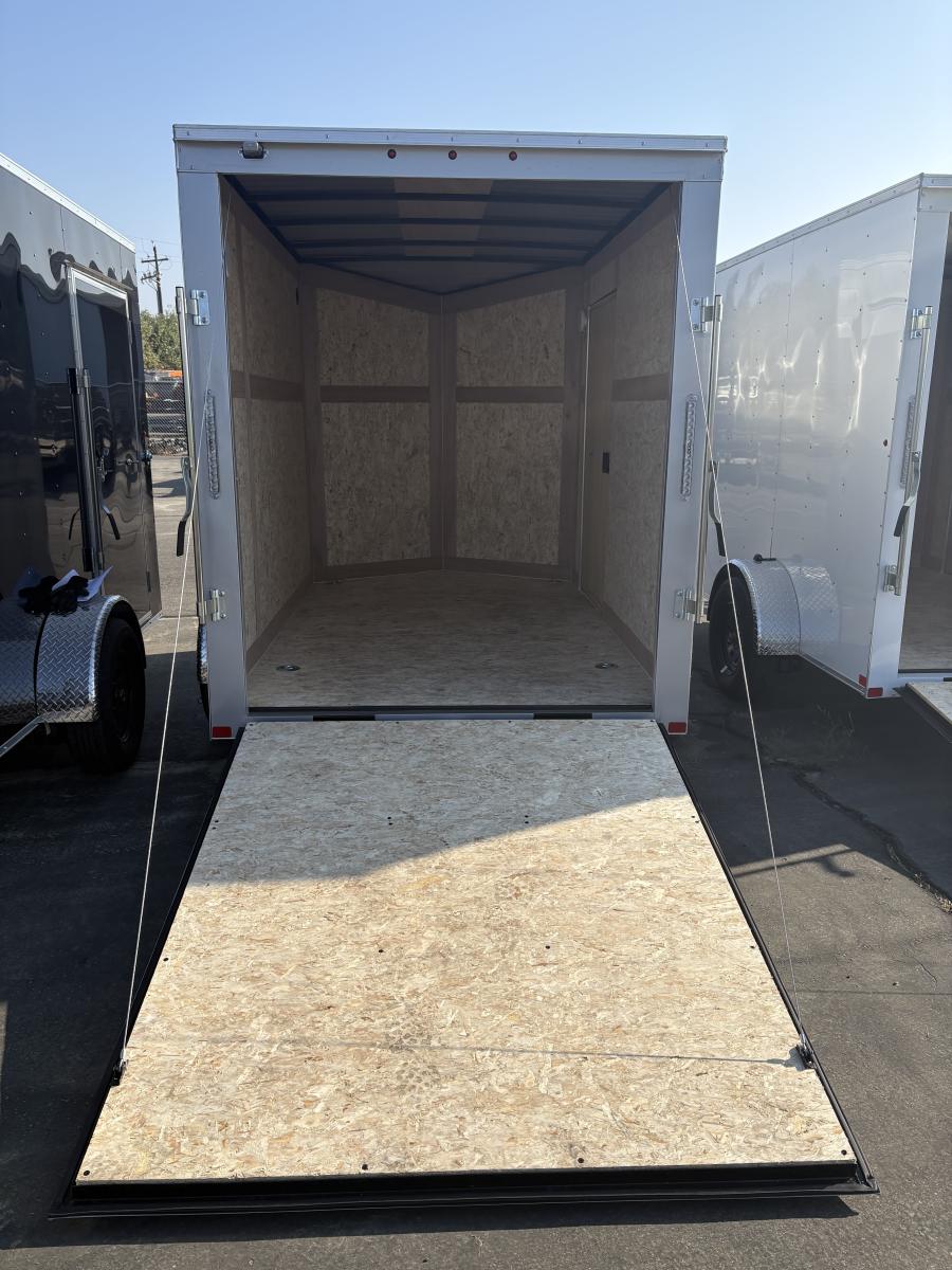 6X10 6X10 V NOSE ENCLOSED STD RAMP DOOR 3K BY CARRY ON Image 2