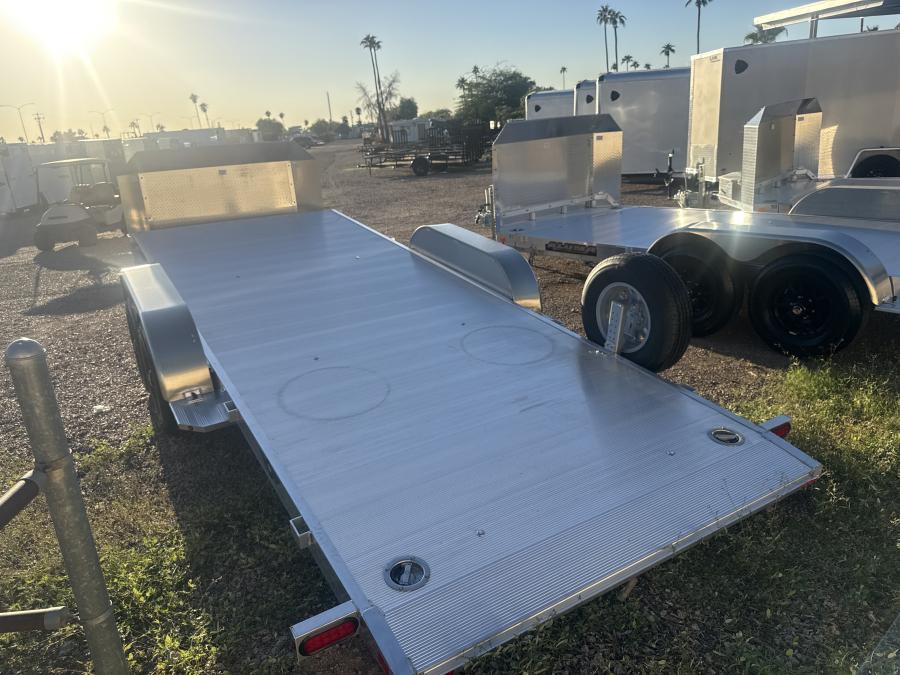 Aluma 8220 Aluma 82″ x 20 2-5200# AXLE Trailer, Tilt Bed Image 1
