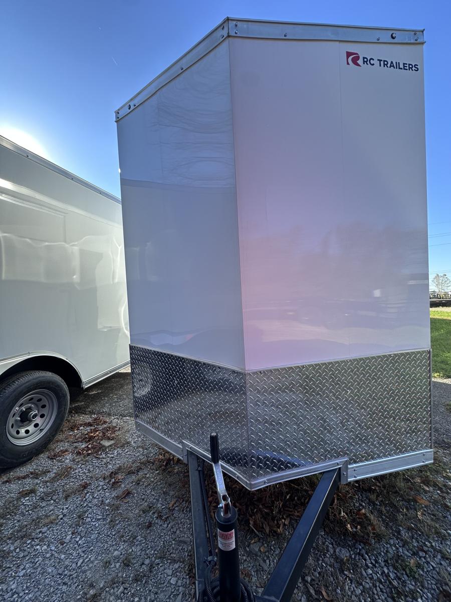 RDLX RDLX 6 x 10 SA FLAT TOP WEDG ENCLOSED TRAILER BY RC Image 1