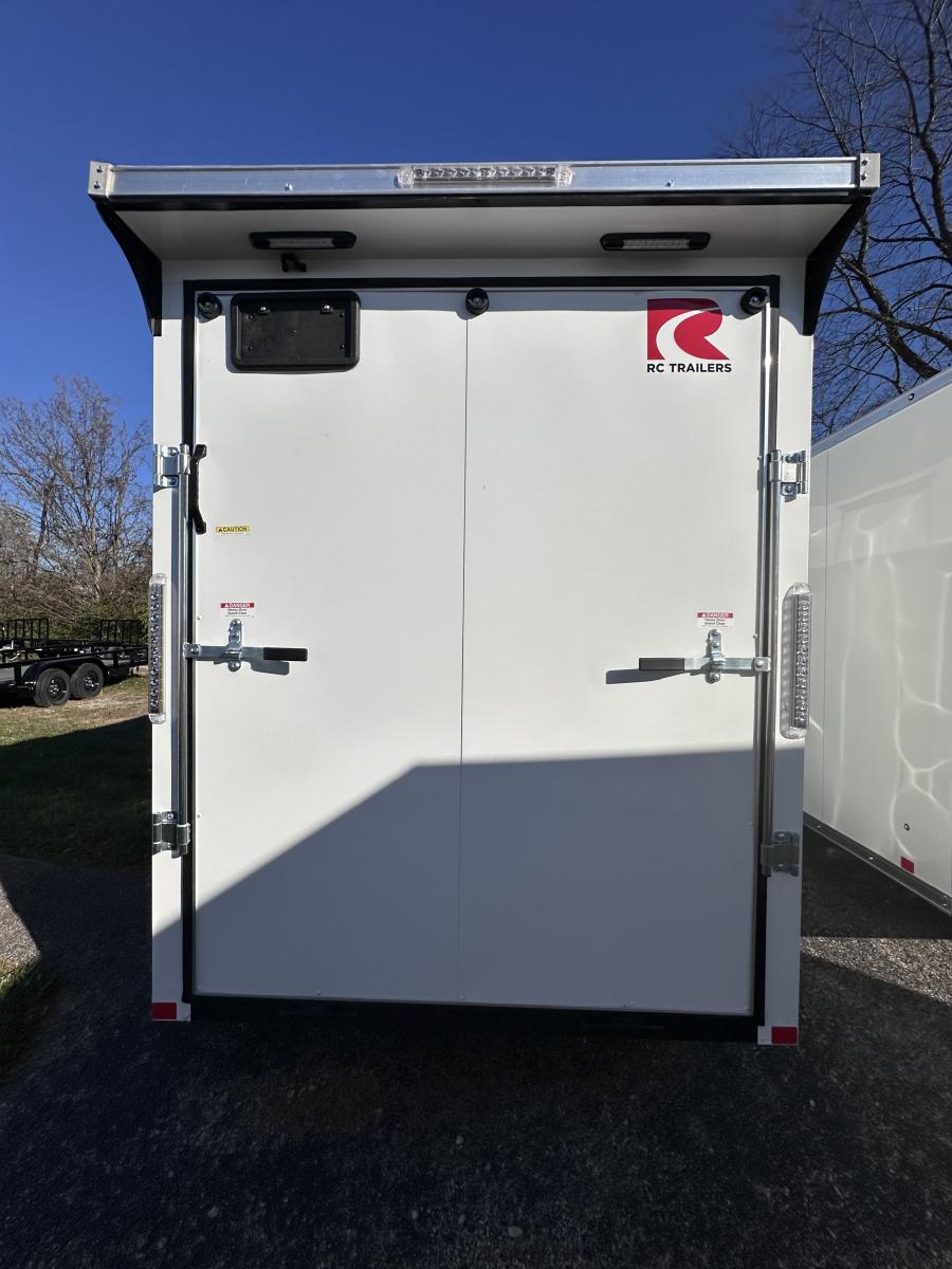 RDLX RDLX 6 x 10 SA FLAT TOP WEDG ENCLOSED TRAILER BY RC Image 3