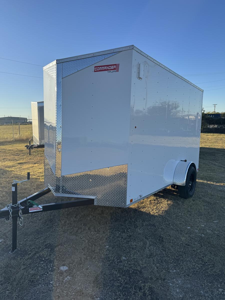 6X12 6X12 V NOSE ENCLOSED STD RAMP DOOR 7K BY CARRY ON Image 1