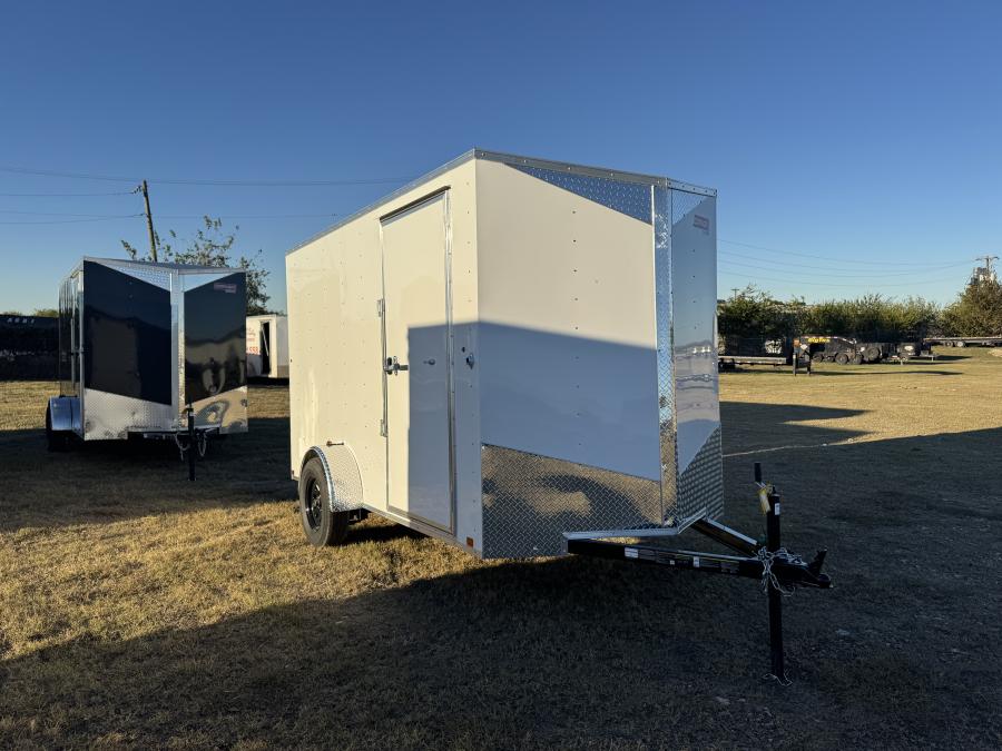 6X12 6X12 V NOSE ENCLOSED STD RAMP DOOR 7K BY CARRY ON Image 3