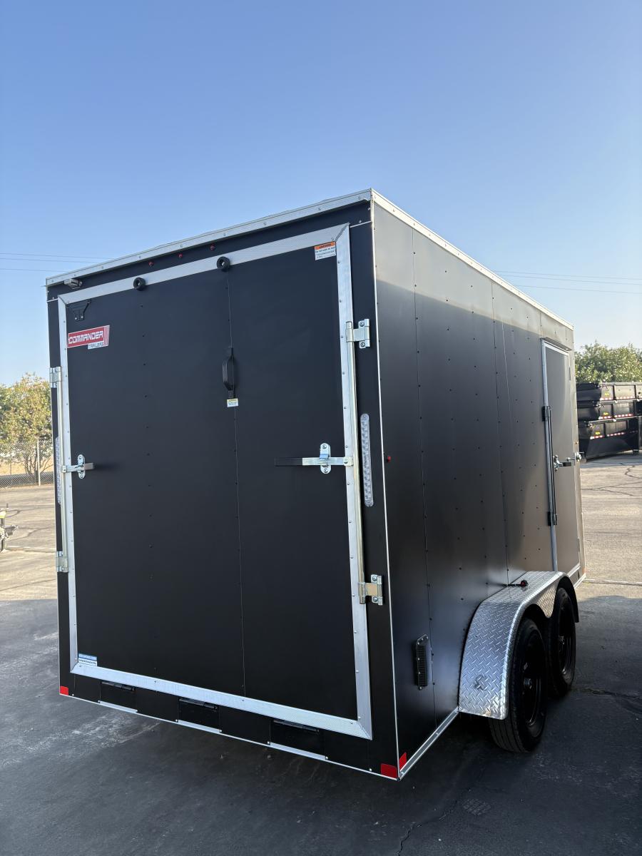 7X14 7X14 V NOSE ENCLOSED STD RAMP DOOR 7K BY CARRY ON Image 1