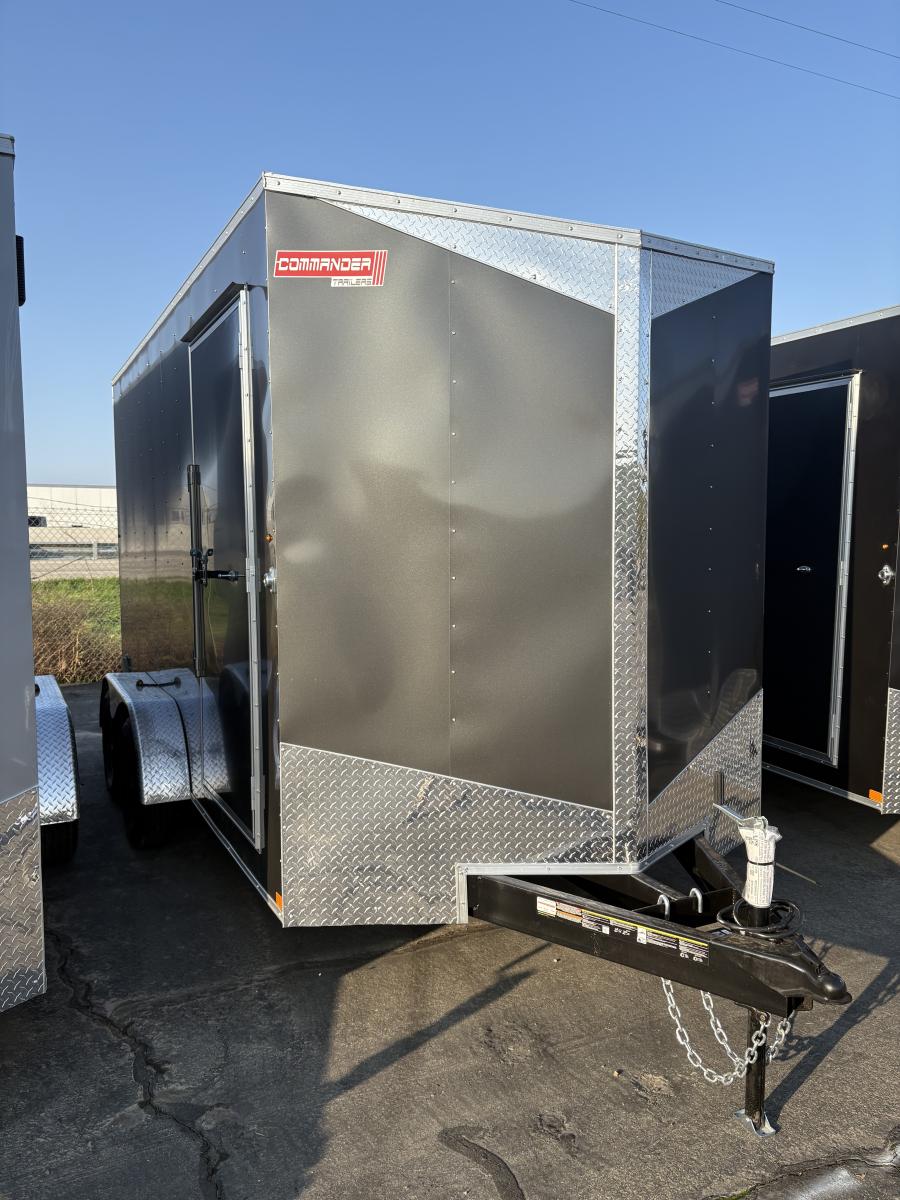 7X14 7X14 V NOSE ENCLOSED STD RAMP DOOR 7K BY CARRY ON Image 0