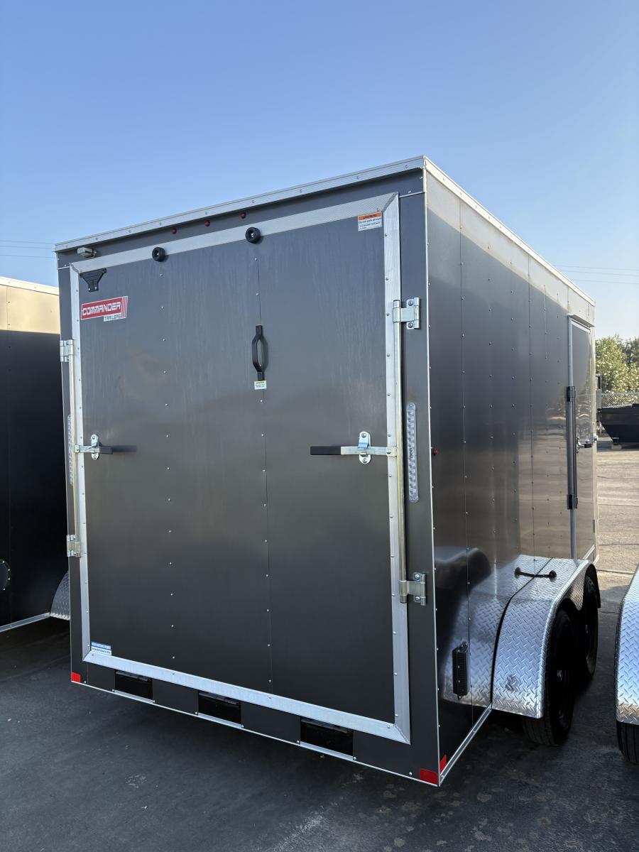 7X14 7X14 V NOSE ENCLOSED STD RAMP DOOR 7K BY CARRY ON Image 1