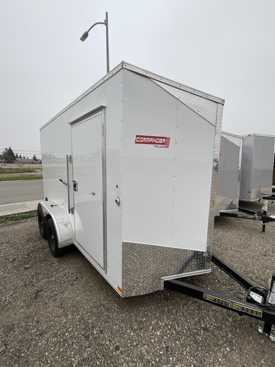 CARRY-ON CT 6X12 V NOSE ENCLOSED STD RAMP DOOR 7K BY CARRY ON Image 0