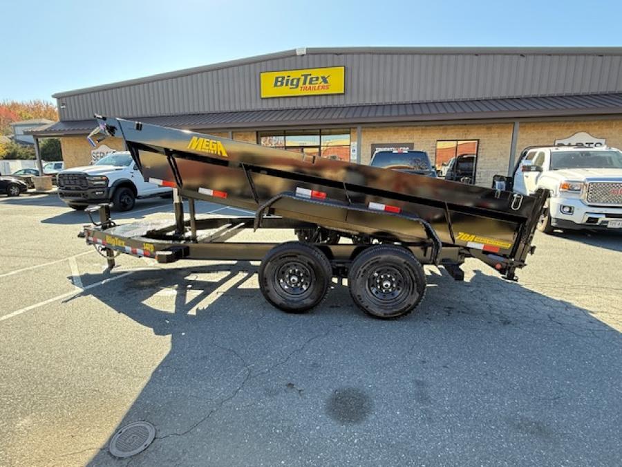 Big Tex 14TD 15.4K HD TELESCOPIC DUMP 83"x1 6SIR, BLACK Image 0