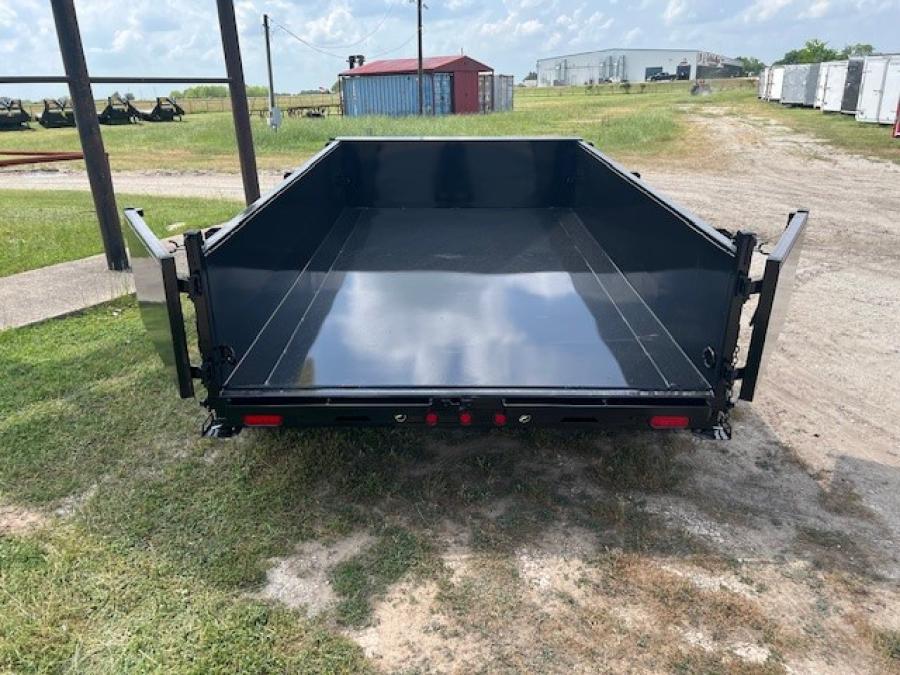 Big Tex 14LX 14K CHANNEL TAND DUMP 83"x12 BLACK, 6SIR Image 0